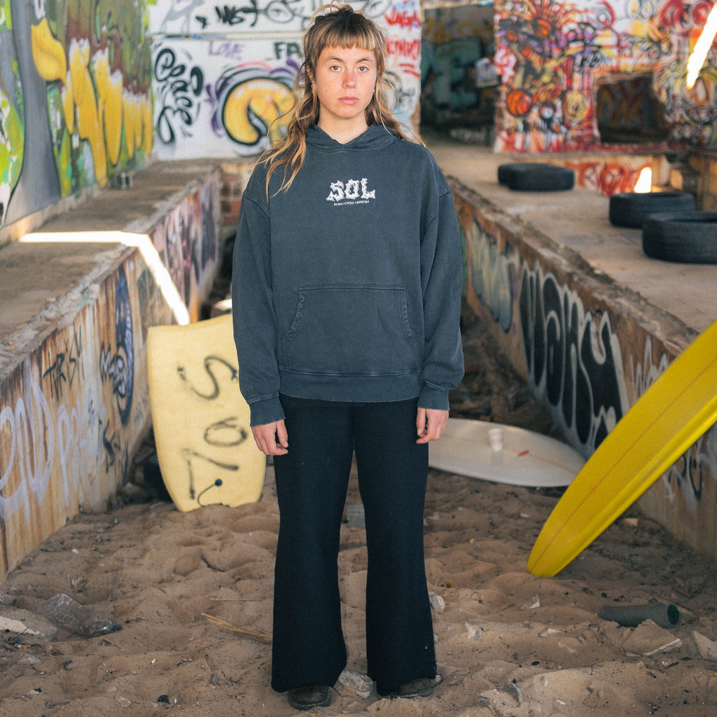 beach, coffee and cassettes hoodie
